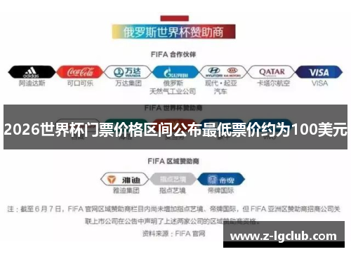 2026世界杯门票价格区间公布最低票价约为100美元 2026世界杯门票价格区间公布最低票价约为100美元